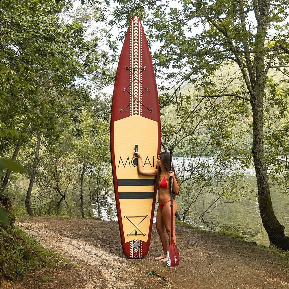 Nafukovací paddleboard Moai Limited Edition - 126x32x6 holka